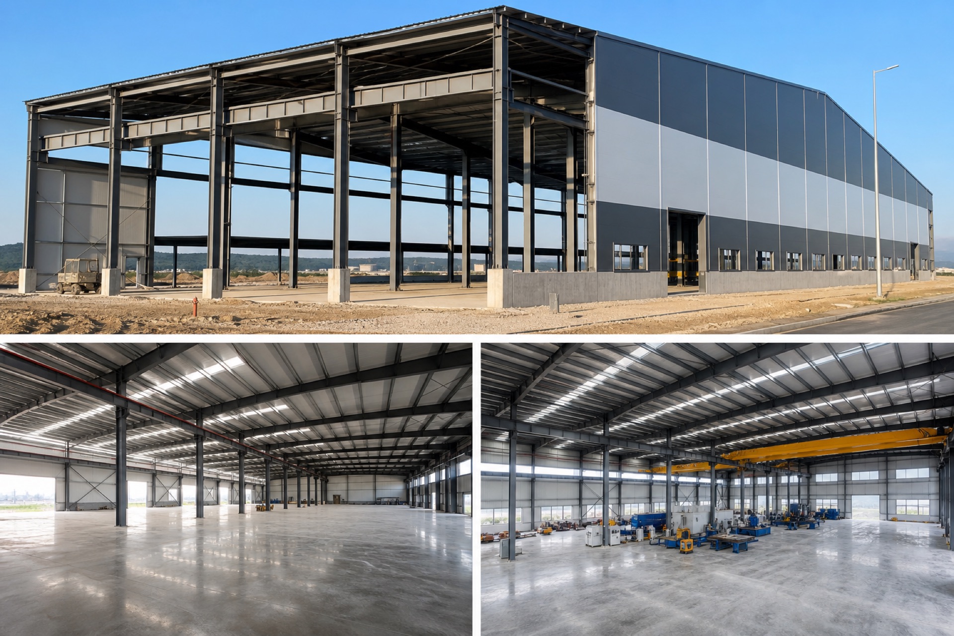 Efemir Çelik İnşaat çelik depo ve fabrika yapısı